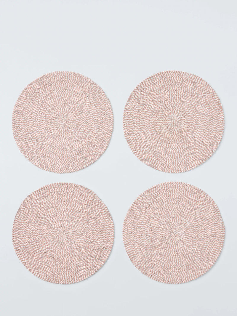 John Lewis round placemats set of 4, imported from the UK