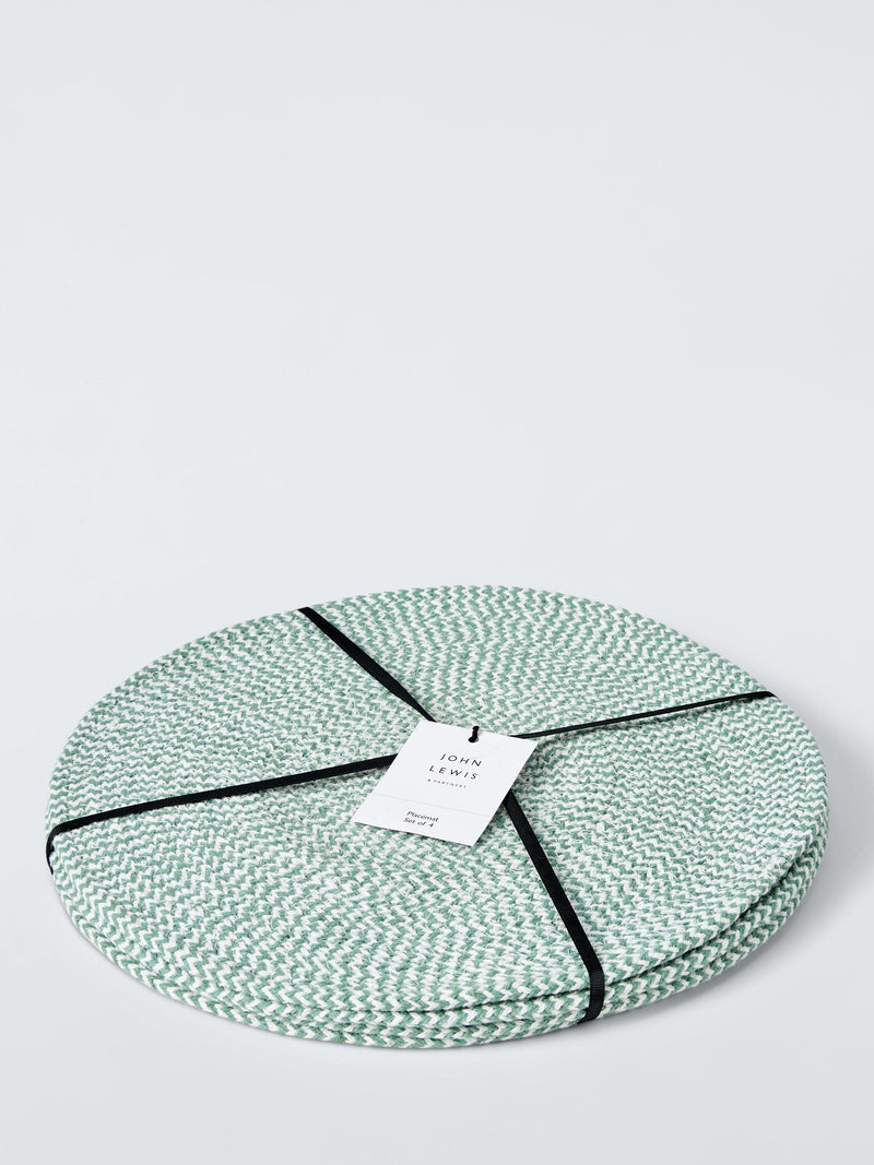 John Lewis placemat set sage set of 4, UK version