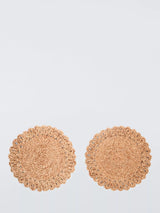 John Lewis John Lewis Braided Jute Placemat Set of 2 Natural- Buy online at McGrocer