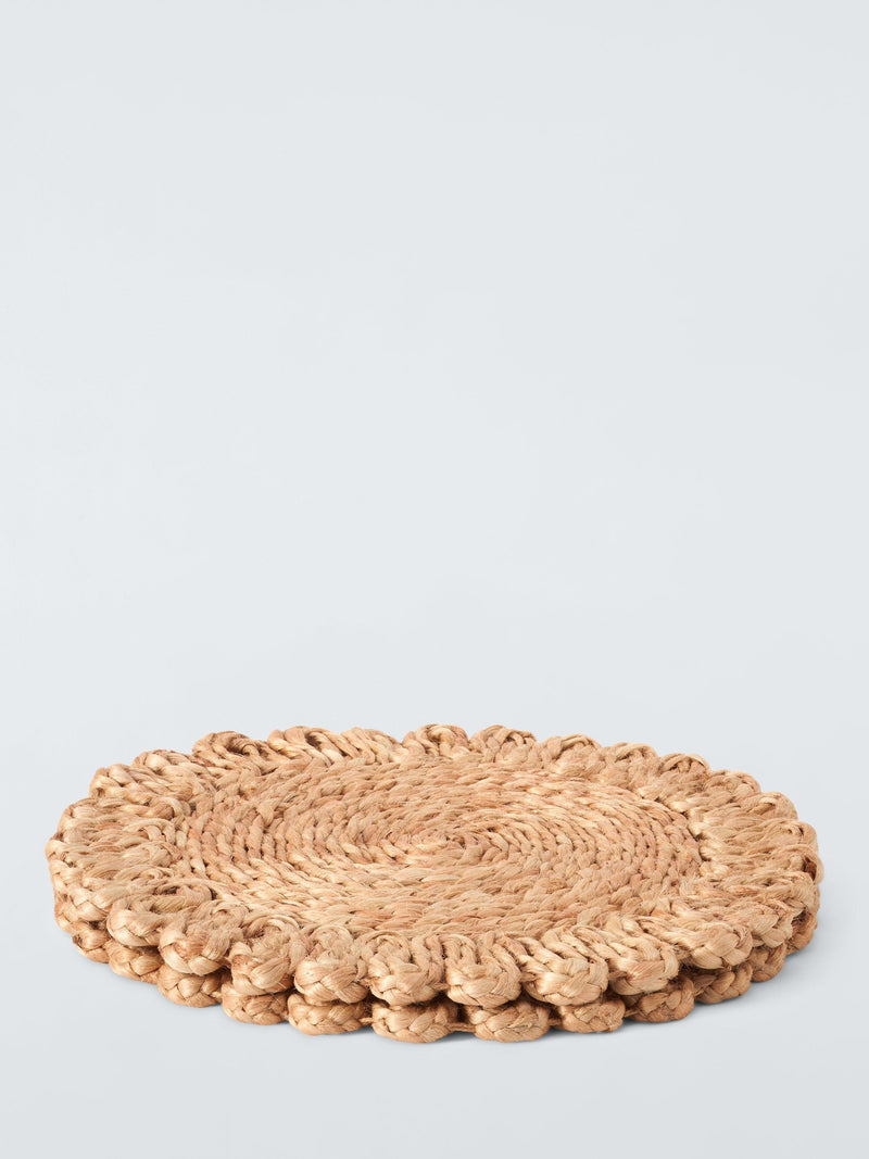 John Lewis braided jute placemats set of 2 natural - British product