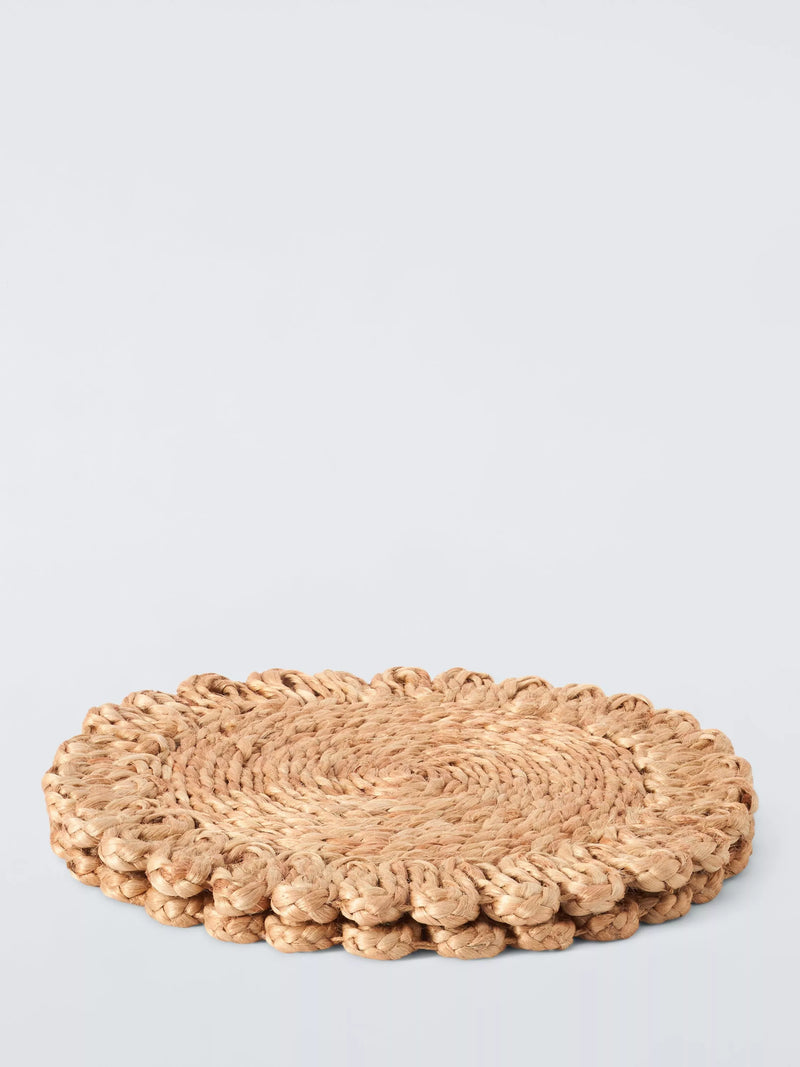John Lewis braided jute placemats set of 2 natural - British product