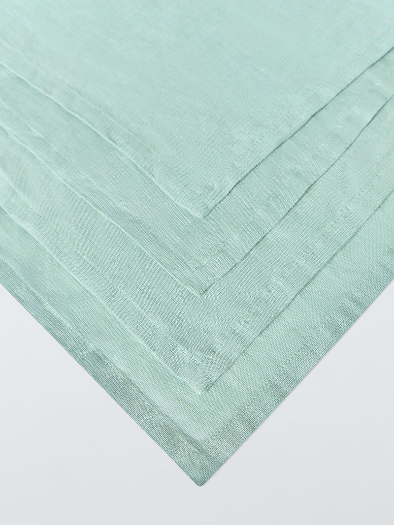 John Lewis cotton linen blend napkins set of 4 sage, imported from the UK