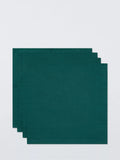 John Lewis cotton napkins set of 4 dark peacock - British product
