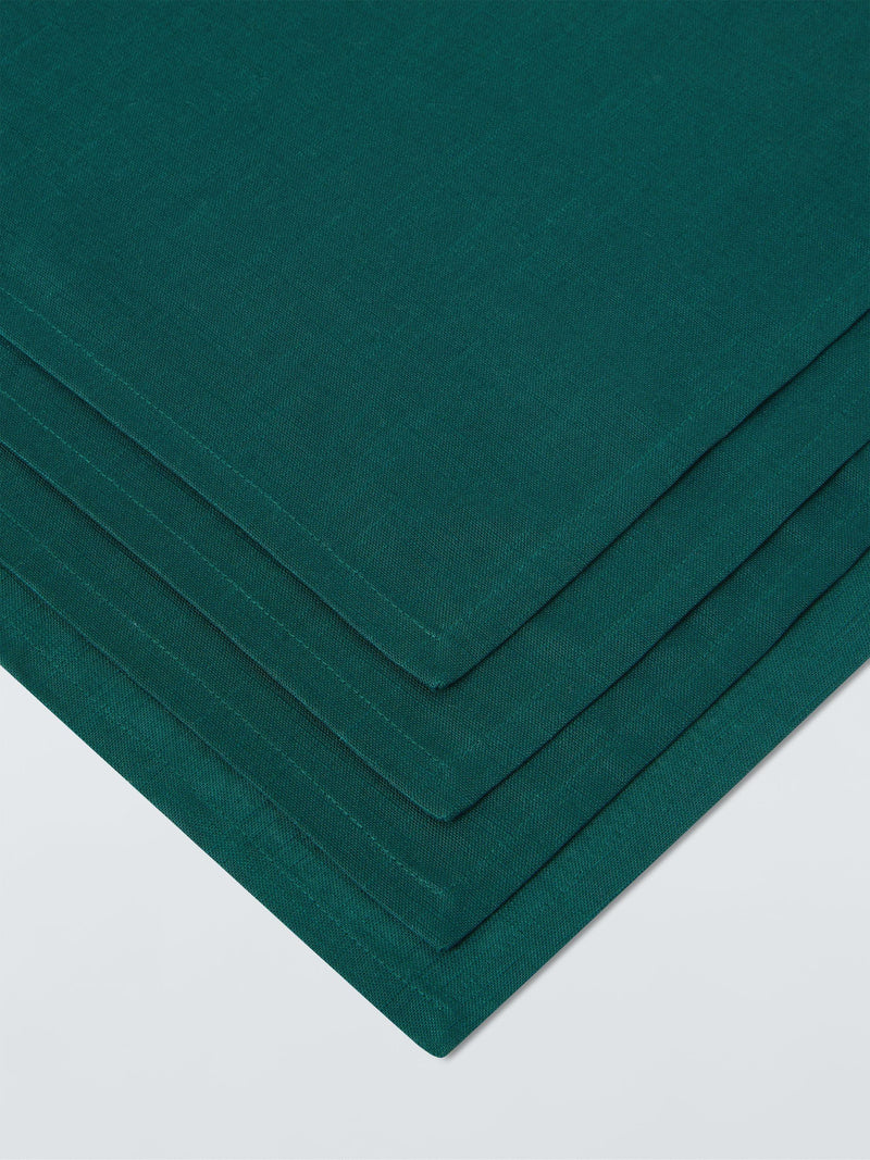 John Lewis cotton napkins set of 4 dark peacock - British product