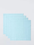 John Lewis cotton napkins set of 4 frost blue (British brand)