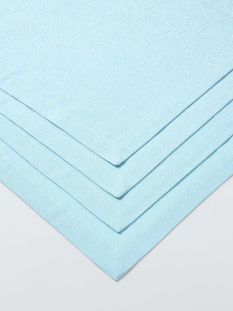 John Lewis cotton napkins set of 4 frost blue (British brand)