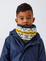John Lewis John Lewis Kids Fairisle Snood Yellow Multi- Buy online at McGrocer