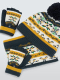 John Lewis kids fairisle snood, yellow multi (British brand)