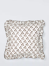 John Lewis John Lewis Mira Cushion Cocoa Floral Scatter Cushion 45 x 45cm- Buy online at McGrocer
