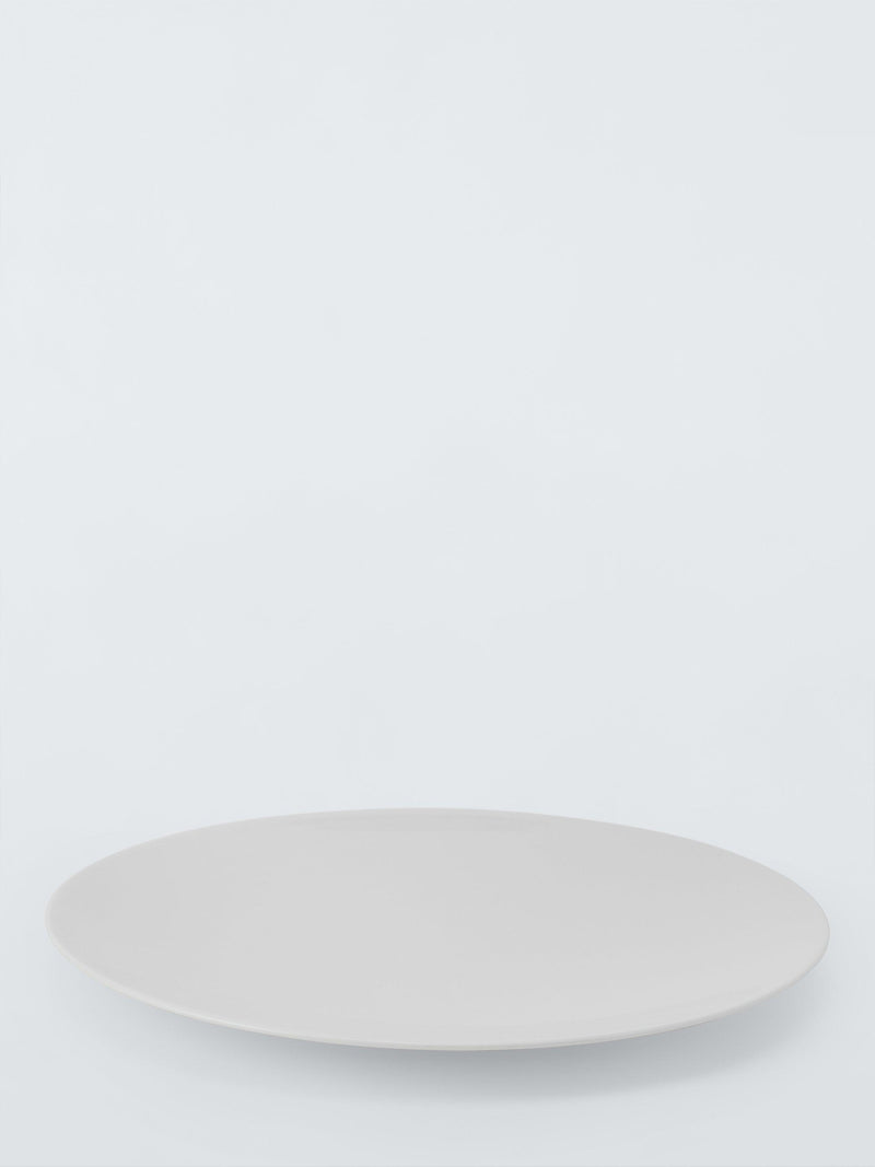 John Lewis concave bone china dinner plate 28.2cm (British brand)