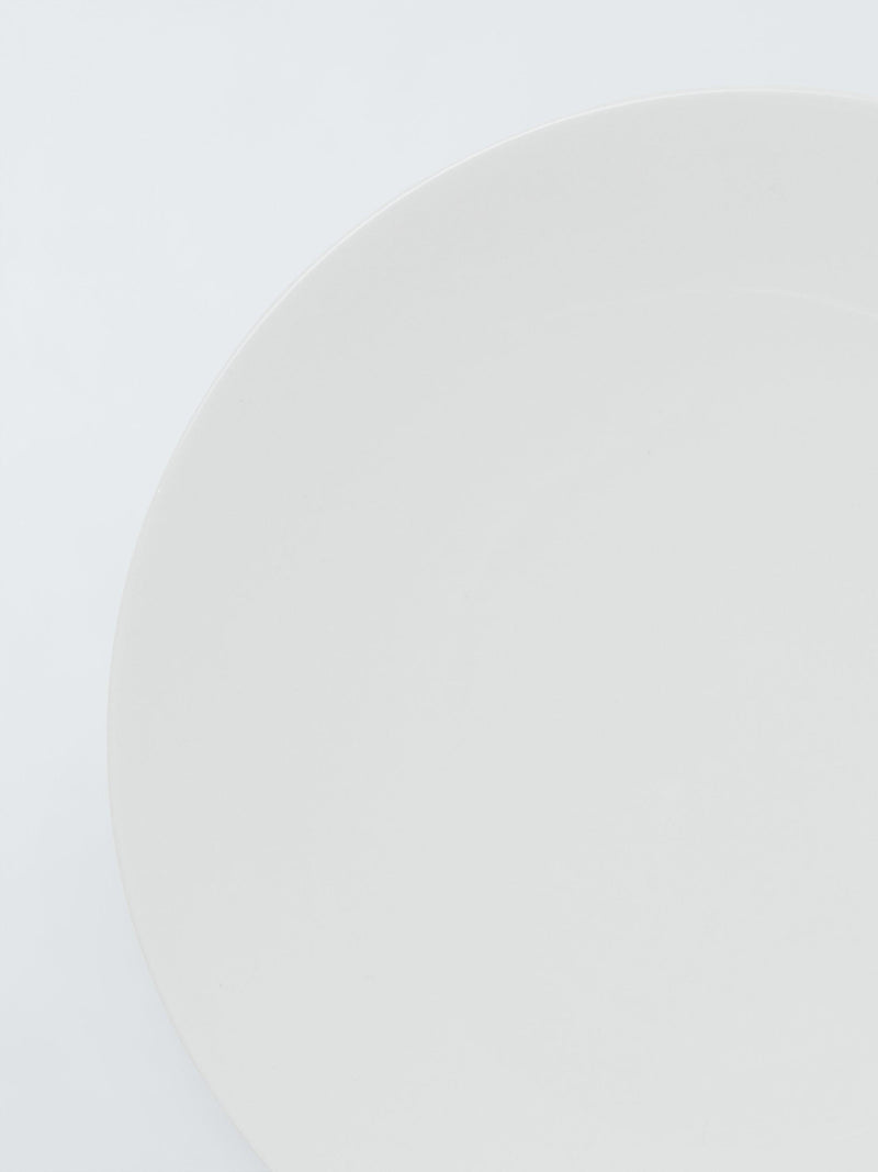 John Lewis concave bone china dinner plate 28.2cm (British brand)