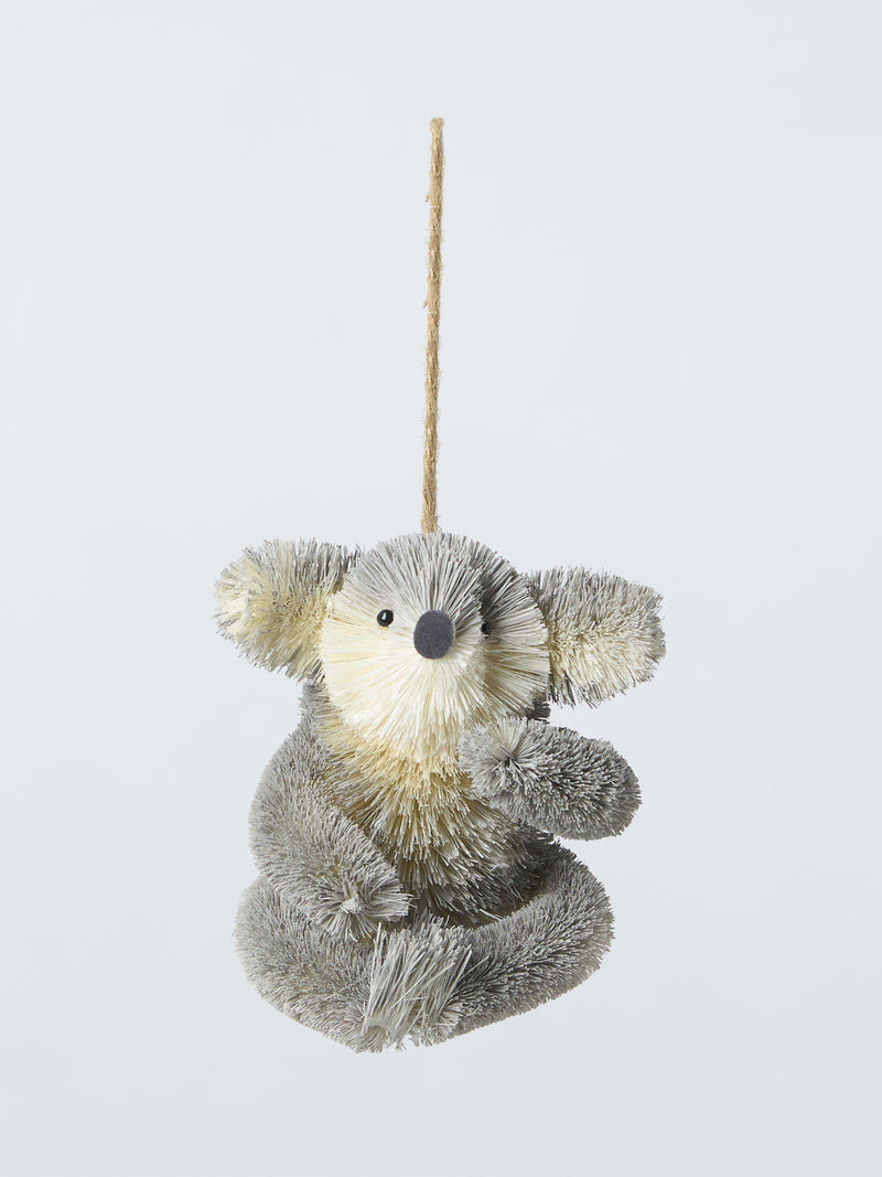 Koala-Shaped Sisal Tree Decoration