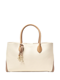 حقيبة Aspinal of London Tote من جلد الحصى
