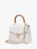 Aspinal of London Mayfair Midi 2.0 Lizard top handle bag, UK version