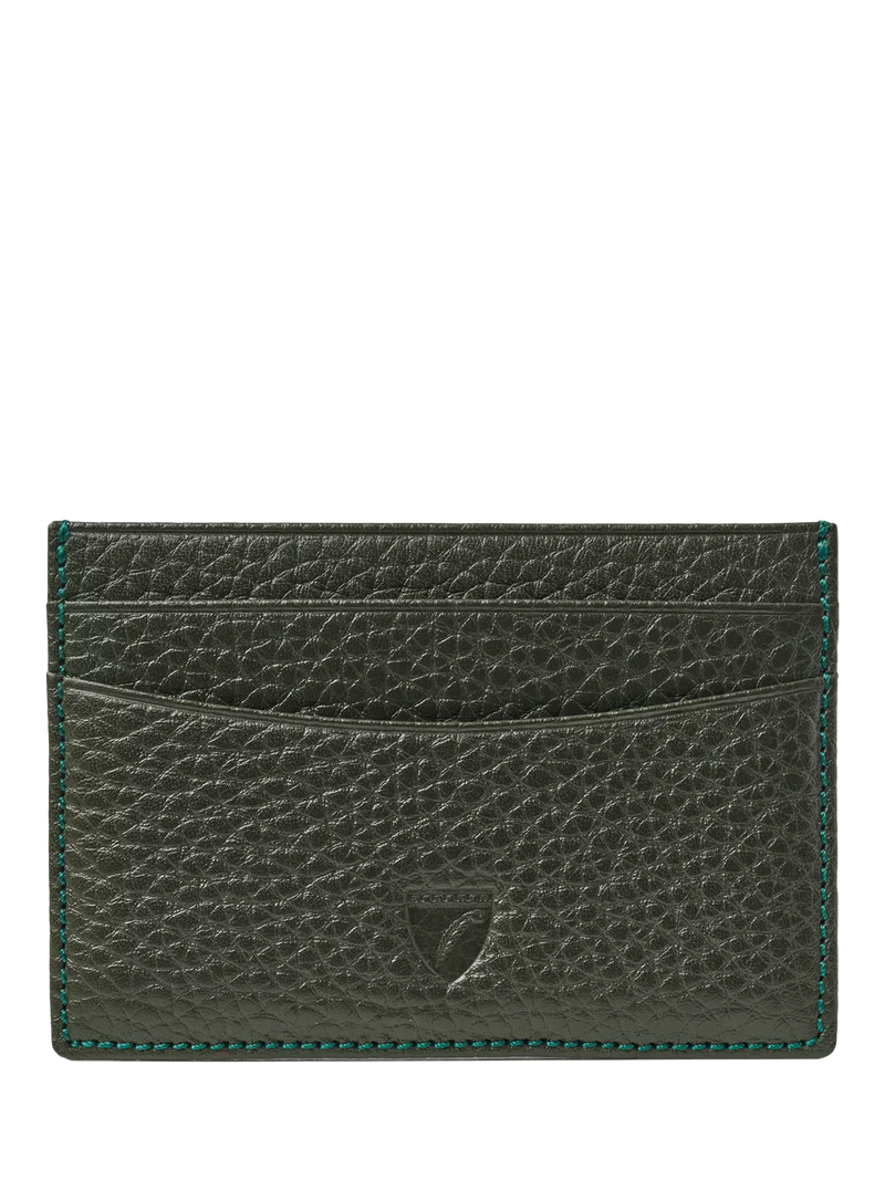 Aspinal of London Pebble Leather Slim Credit Card Case