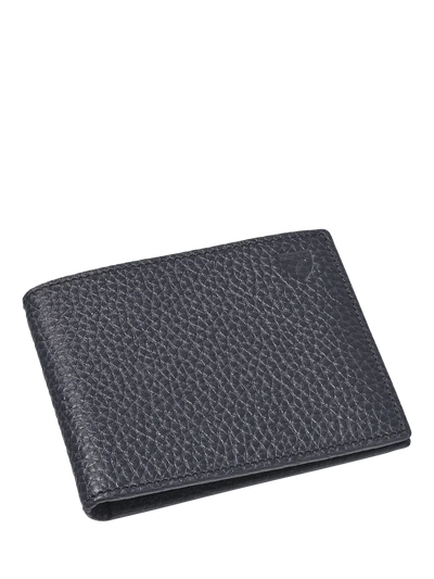 John Lewis Aspinal of London Leather Billfold RFID Wallet, Navy- Buy online at McGrocer