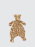 Giraffe Patterned Plush Baby Comforter with Recycled Fibres