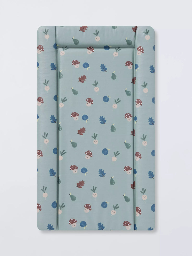 John Lewis green baby changing mat with phthalate-free cover, UK version