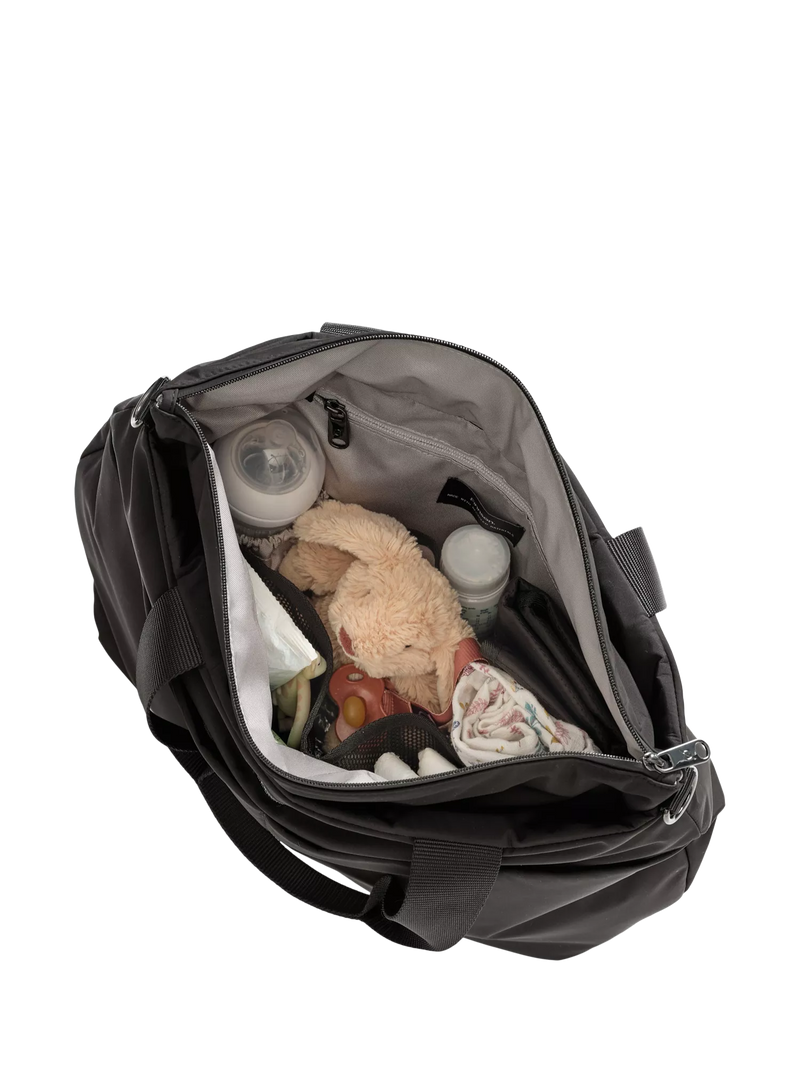 Finnsøn black tote changing bag, UK version