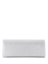John Lewis KG Kurt Geiger Baily Silver Clutch Bag- Buy online at McGrocer