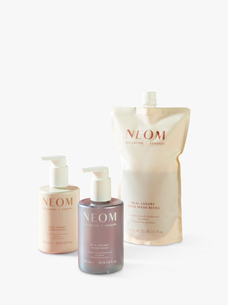 NEOM Wellbeing London hand wash refill 600ml (British brand)