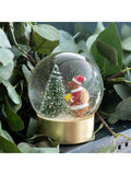 John Lewis Santa Bear snowglobe Christmas decoration 12.5cm height, UK version