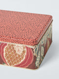 John Lewis x Sanderson deep rectangular storage tin 2.25L, UK version