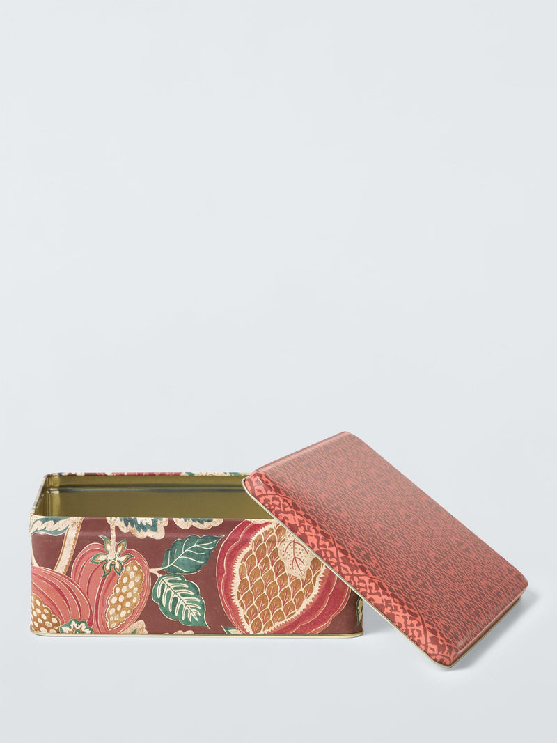 John Lewis x Sanderson deep rectangular storage tin 2.25L, UK version