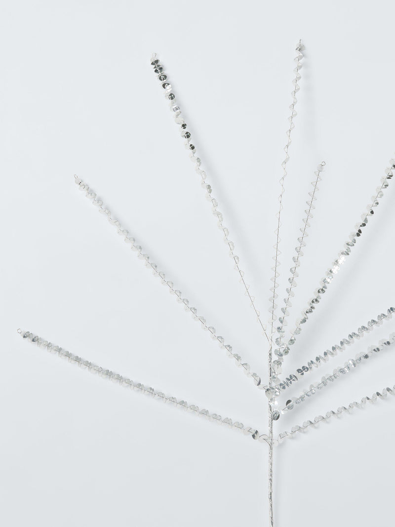 John Lewis Disc Spray Silver Decoration, UK version