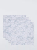 John Lewis jacquard cotton blend napkins set of 4 (British brand)