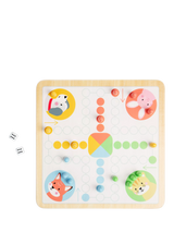 John Lewis John Lewis Wooden 2-in-1 Snakes & Ladders and Ludo Board Game- Buy online at McGrocer