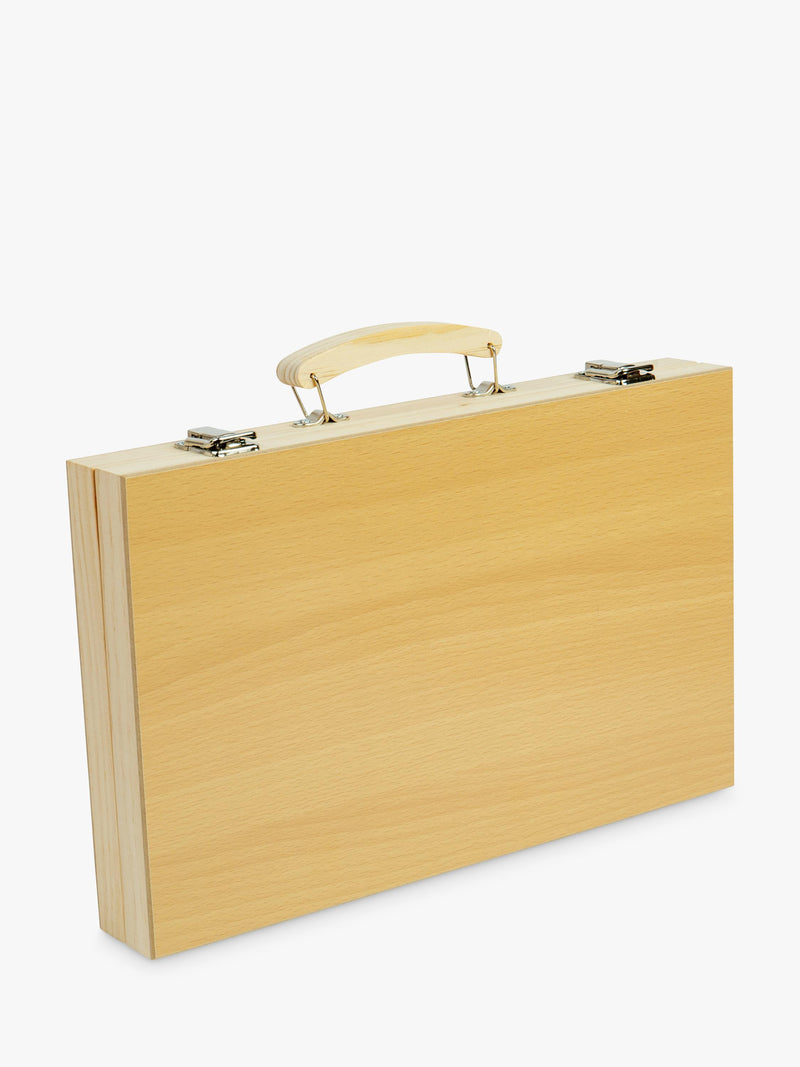 John Lewis Kids Wooden Backgammon Case - British product