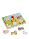John Lewis wooden farm puzzle - British product