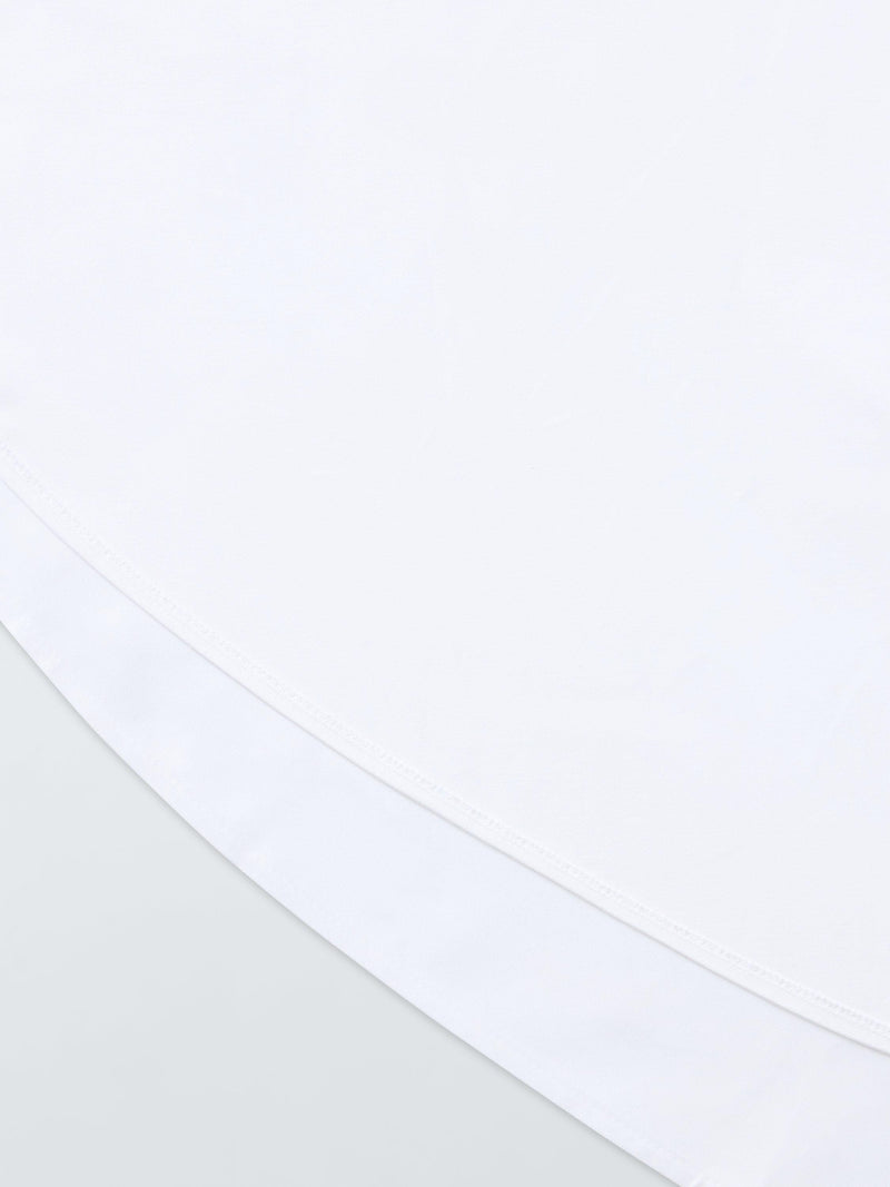 John Lewis round tablecloth white 210cm, imported from the UK
