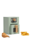 John Lewis wooden air fryer toy sage green, UK version