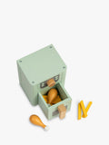 John Lewis wooden air fryer toy sage green, UK version