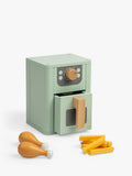 John Lewis wooden air fryer toy sage green, UK version