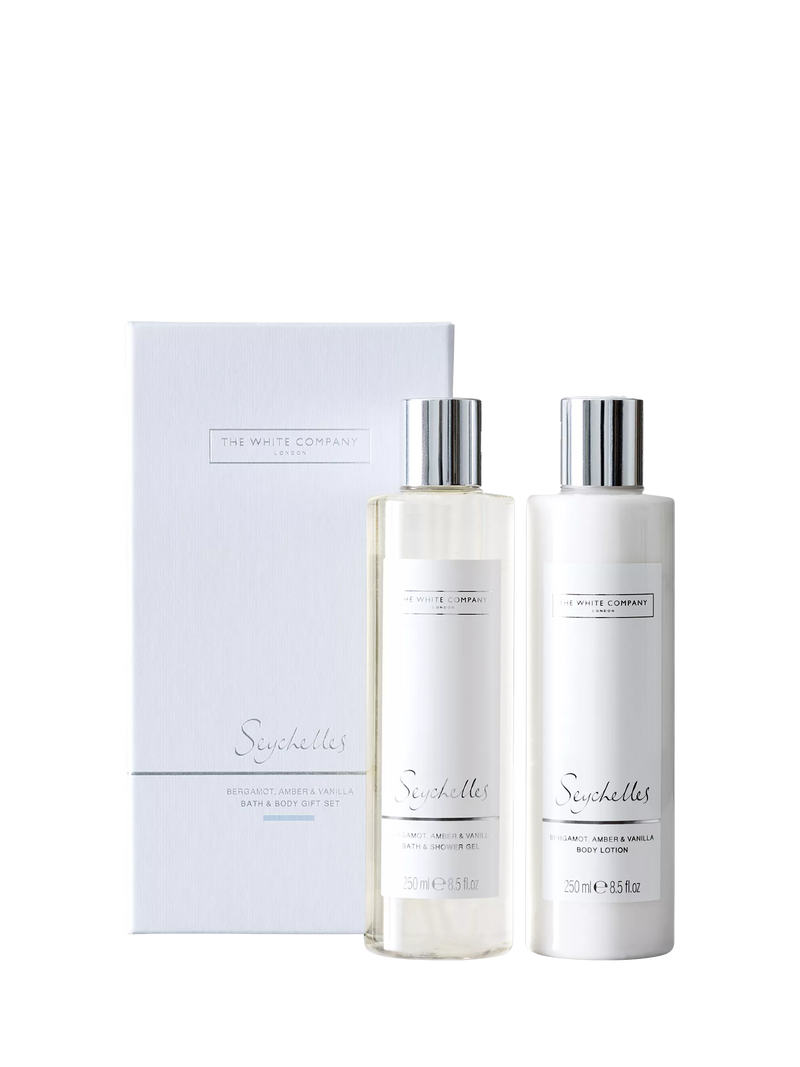 The White Company Seychelles bath and body gift set 500ml (British brand)