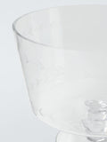 John Lewis x Sanderson footed glass trifle bowl 24cm, UK version