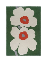 John Lewis Marimekko Unikko Floral Rug, Green, 200 x 140 cm- Buy online at McGrocer