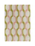 Scion pure wool rug geometric Lichen 180x120cm - British product