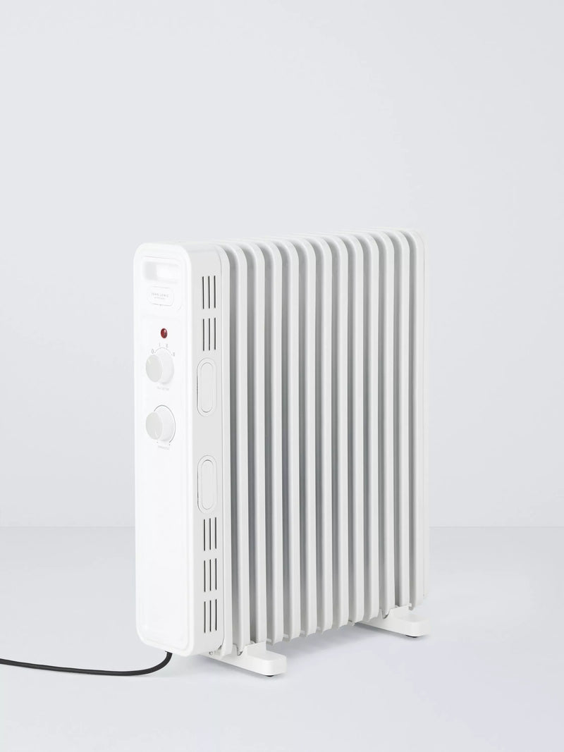 John Lewis oil filled radiator white UK version