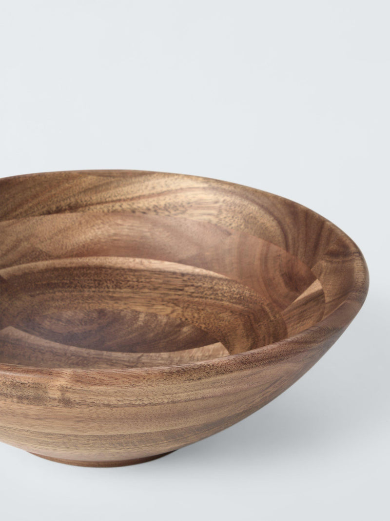 John Lewis acacia wood salad bowl 25cm, UK version