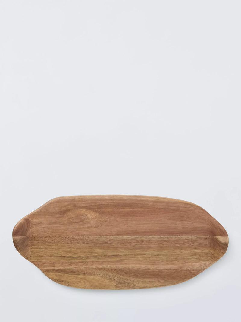 John Lewis oval serving board 46cm acacia wood, UK version