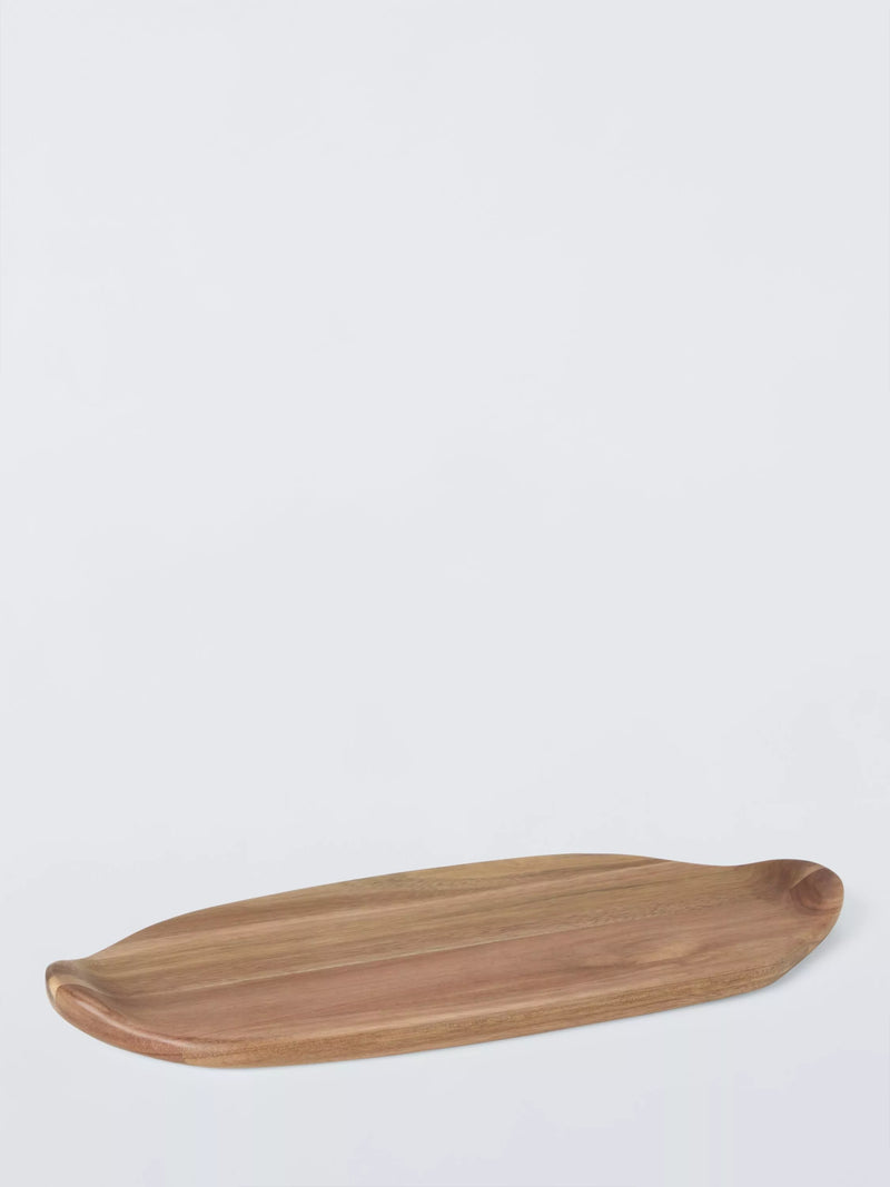 John Lewis oval serving board 46cm acacia wood, UK version