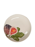 BlissHome earthenware supper bowl fig design 24cm (British brand)