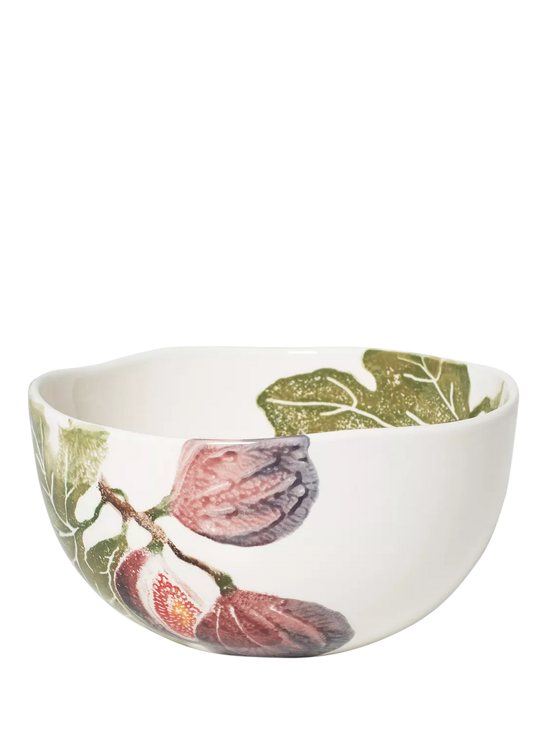 BlissHome fig earthenware salad bowl 25cm, imported from the UK