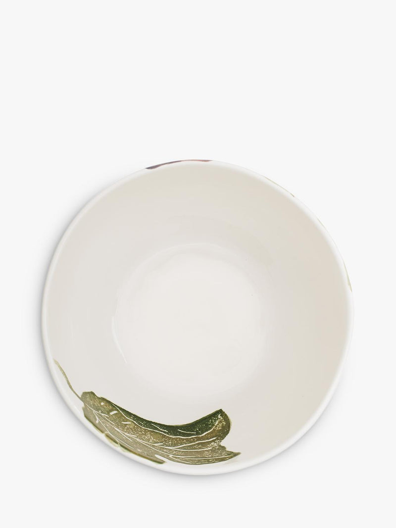 BlissHome fig earthenware salad bowl 25cm, imported from the UK