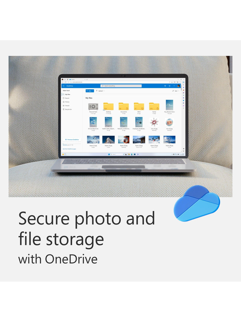 Microsoft 365 Personal 1 year subscription - British product