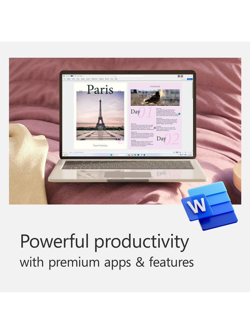 Microsoft 365 Personal 1 year subscription - British product